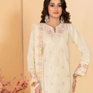 Ivory Blossom Embroidered 3-Piece Suit