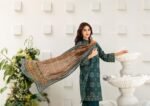 Emerald Heritage Printed Lawn Suit - Image 3