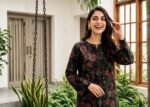 Noir Rose Tapestry 3-Piece Lawn Suit - Image 3