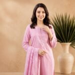 Blush Pink Geometric 3-Piece Set