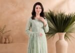 Pistachio Green Foliage Suit