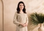 Beige Elegance Printed Lawn Suit