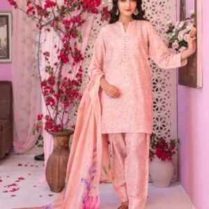 each Floral Bloom 3-Piece Printed Lawn Suit