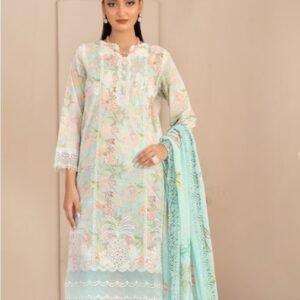 Mint Garden Printed 3-Piece Suit