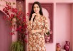 Rust Terracotta Floral 3-Piece Lawn Suit - Image 3