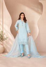 Sky Azure Cutwork 3-Piece - Image 3